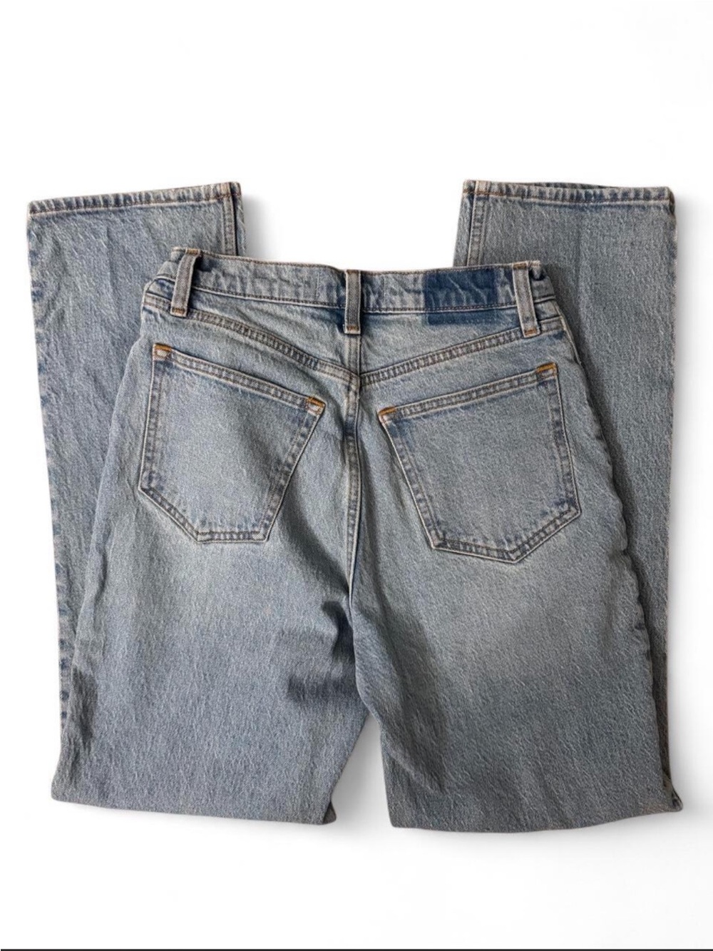 Abercrombie & Fitch Curve Love Ultra High Rise 90s Straight Jean 26/2R - Picture 5 of 7